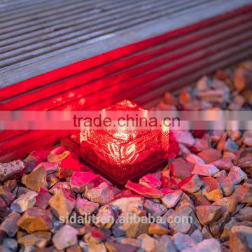 Energy Saving Yellow Integrated Greenway Solar Ice Brick Light photo-5