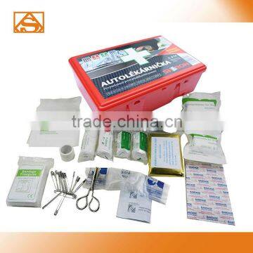 Plastic first aid kits