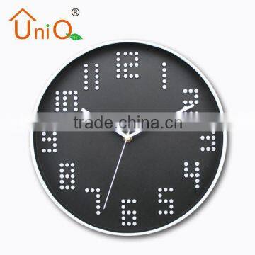 3d mirror wall clock