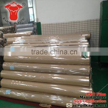 Clear mattress pvc film roll