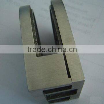 Stainless steel glass clamp or handrail fitting