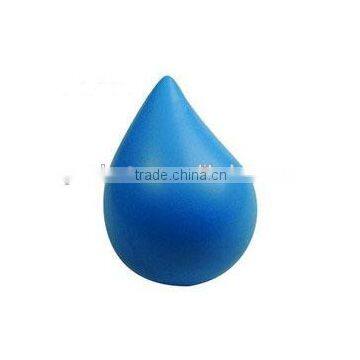 Promotion Blue Water Drop PU Stress Ball