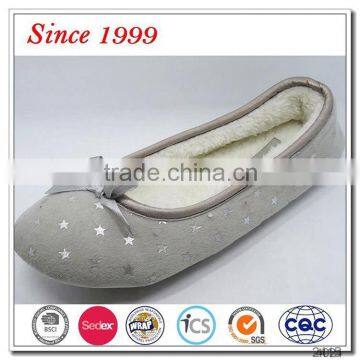 soft customised indoor ballet woman slipper