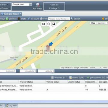 Web vehicle GPS tracking system for locate person by cell phone