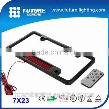 USA 31X16.5X1.5 cm auto parts accessories LED led scrolling license plate frame led car accessories