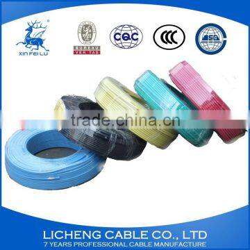 High Quality Yellow House Wiring Copper Core PVC Insulated Flexible Wire and Cable -BVR(6mm2) photo-6