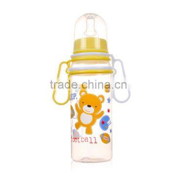 food grade fda approved baby bottle made in China baby bottle big nipple plush baby bottle holder