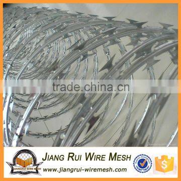 High quality low carbon steel barbed wire razor barbed wire