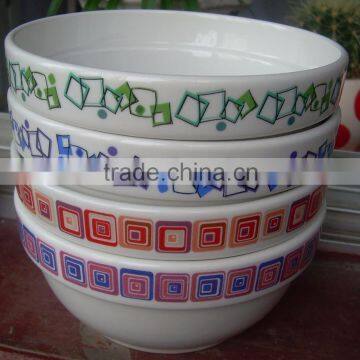 linyi factory stackable bowl , stackable porcelain bowl , cheap soup bowl stackable