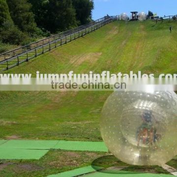 Human Hamster Ball,PVC/TPU Inflatable Grass Zorb Ball for sale