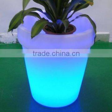 Large Flower Pot on Sale/ LED Lighting Planter /modern Flower Led Vase photo-3