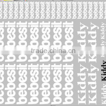 Smooth Surface Garment Heat Transfer Care Label for T-shirt
