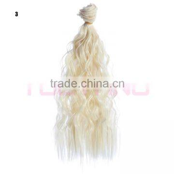 Fade Blonde Color Deep Wave Synthetic Braiding Hair