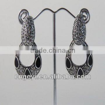 Fashion Silver Jewelry Wholesale Charm Dangle Earrings for women