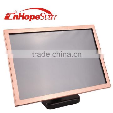 golden widescreen dc12v 19 touch screen computer monitor for KOD