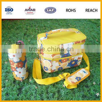 Travel Outdoor Cooler Waterproof Lunch Bag Tote Box Portable Container