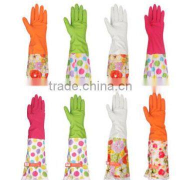 beautiful practical latex household gloves