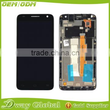 Mobile Phone Parts For Alcatel One Touch Idol 2 Mini S OT6036 6036 6036Y LCD With Touch Screen Display Digitizer Assembly frame