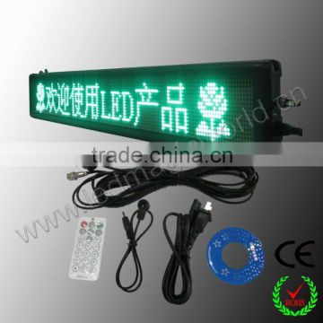 2014 New Led Car Rear Window Digital Display Alibaba in Russia