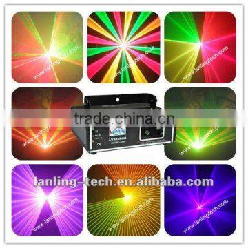 Disco laser light, RGB full color laser lighting