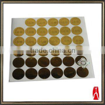 PVC hologram, vinyl, epoxy, lenticular custom sticker label