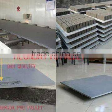 Cheap Plastic Pallet Pvc Pallet for Sale for Concrete Block Machine