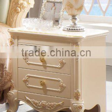 Latest China Wholesale Classic Chinese Wood Hand Carved French Bed photo-2