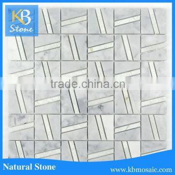 China Factory Direct Sales Cheap Natural Marble Stone Mosaic for Sale