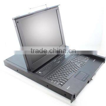 EDNSE 19inch rack 1u LCD KVM monitor
