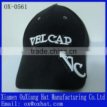 2014 latest design removable hook and loop logo sports golf caps and hats