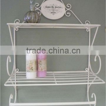 Shelf Crean Bathroom rustic chic metal wall rustic