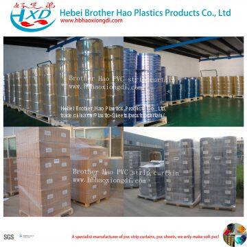 Normal Temperature Transparent 3mm Thickness Vinyl Plastic PVC Curtain Strip Door Rolls photo-5