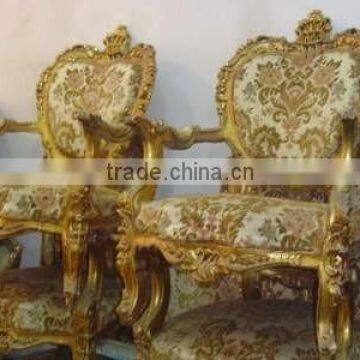 French old used salon set wholesale egypt furniture