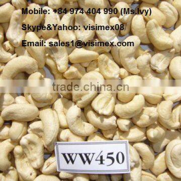 Vietnam cashew kernels WW450