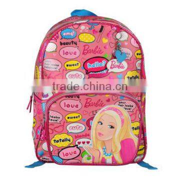 600D polyester china school bag 2015