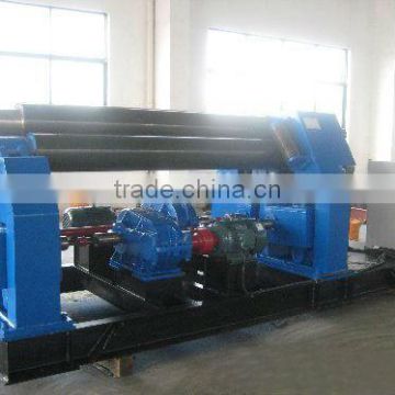 Mechanical three-roller asymmetrical plate rolling machine,W11-2x1000 asymetrical rolling machine