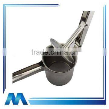 Functional stainless steel potato ricer, hand potato masher