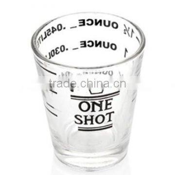 1.5oz scale Shot Glass & Spirit glass for drinking,Vodka Glass, Custom glassware Shot glass