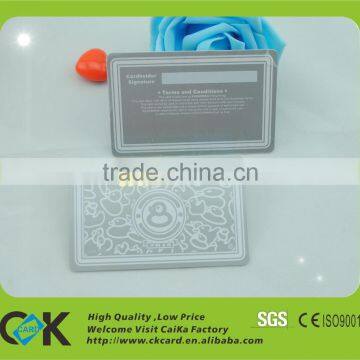 best factory production hot stamping card & membership card printing