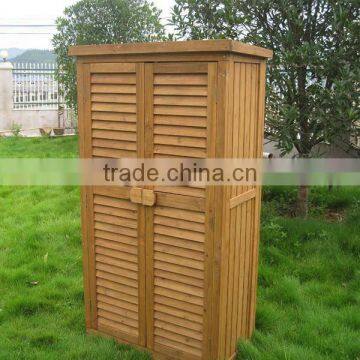 Premium Large Cheap Outdoor Wooden Garden Storage Cabinet