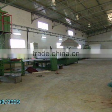 whole set of cooling pad machine