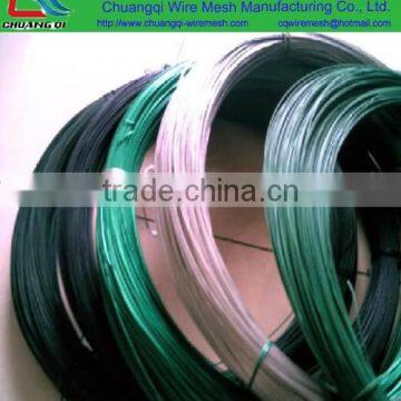 colored wire pvc/plastic coated iron wire