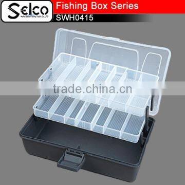 SWH0415A 36*19*20cm China Top quality plastic fishing tackle box