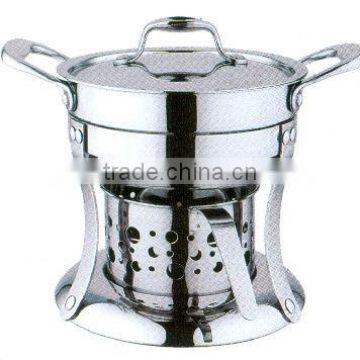 stainless steel Deluxe mini hot pot