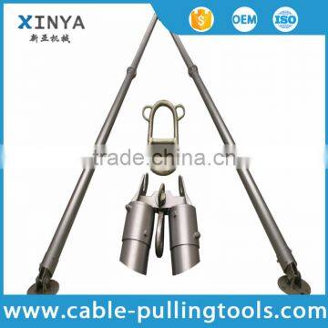 Aluminum Alloy A-shape Tubular Gin pole