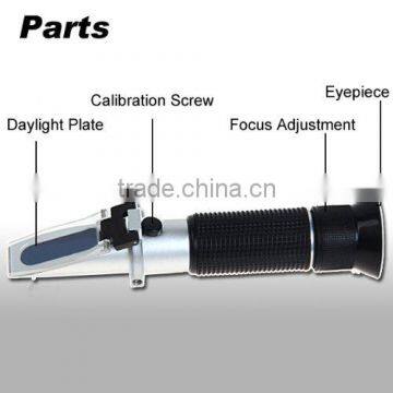 Black Rubber Strip Brix & Beer Sugar Wine Wort SG 0-32% Refractometer photo-5