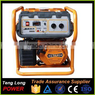 AC Single Phase 220v ~ 380v Gasoline Portable Generator 2000w for Sale photo-2