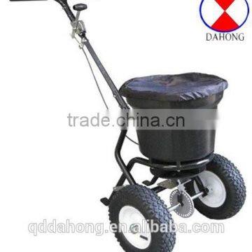 Salt spreader cart, fertilizer spreader cart