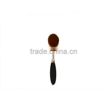 Cosmetic Rose Gold Oval Makeup Brush Set photo-6