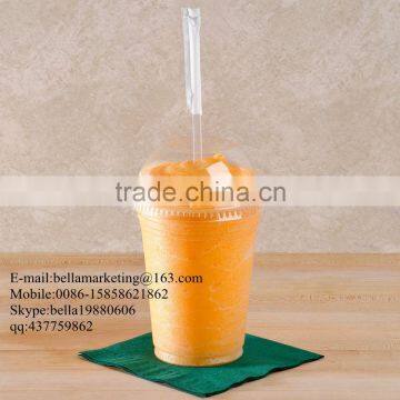 Clear Plastic Dome Lid with Vented Holes, fit 12oz,14oz,16oz, 20oz, 24oz cold drinking cup